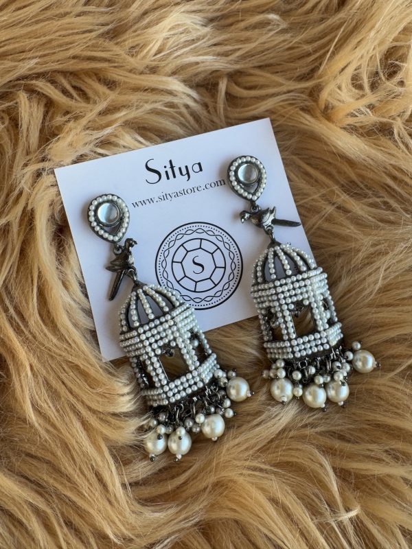 Parrot Cage Jhumkas
