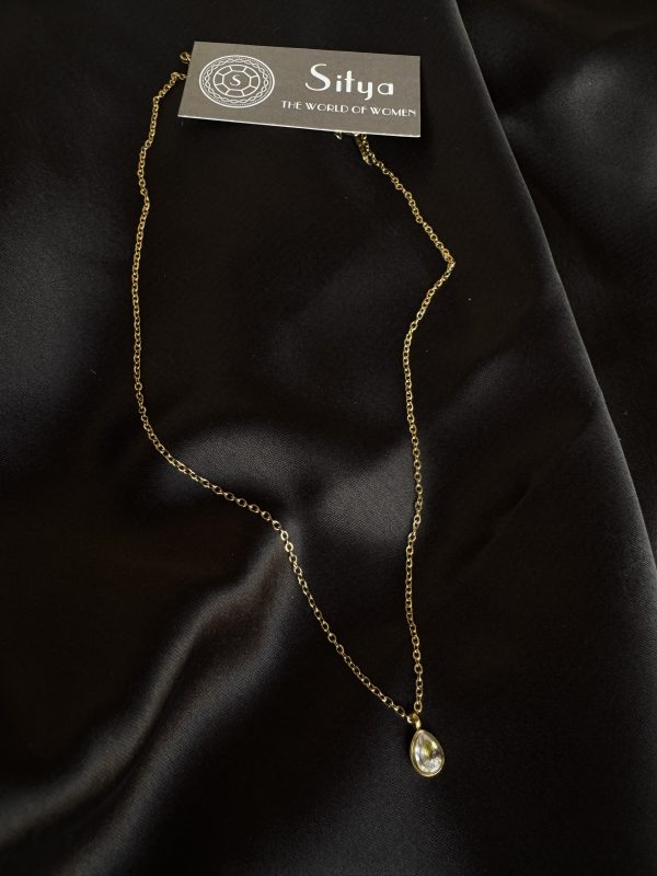 Drop pendant Antitarnish Chain