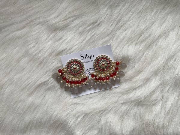 Circla Meena Hangings Red&Grey