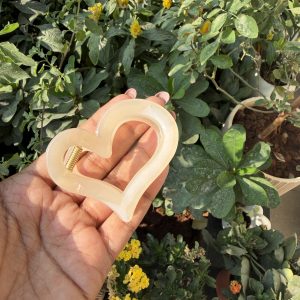 Korean Heart claw - Beige